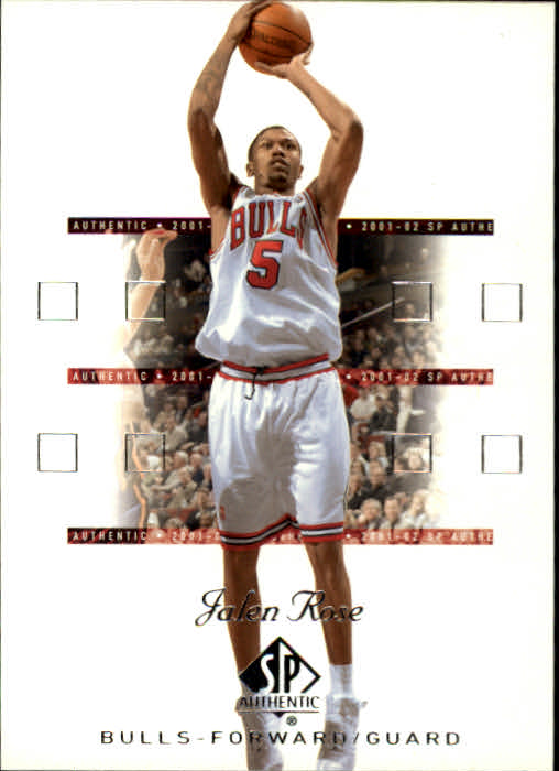 2001-02 SP Authentic Basketball Card Pick - Picture 20 of 224