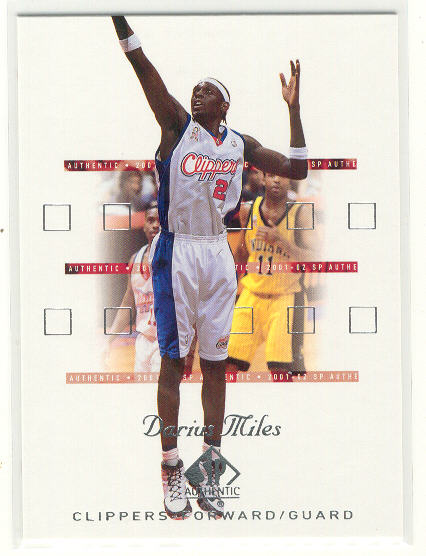 2001-02 SP Authentic Basketball Card Pick - Picture 66 of 224
