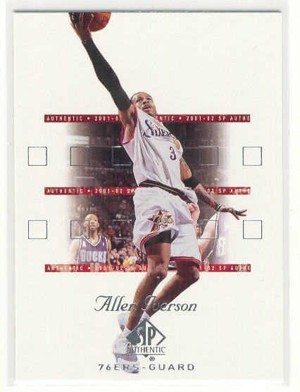 2001-02 SP Authentic Basketball Card Pick - Picture 126 of 224