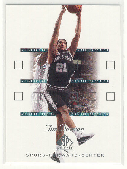 2001-02 SP Authentic Basketball Card Pick - Picture 150 of 224