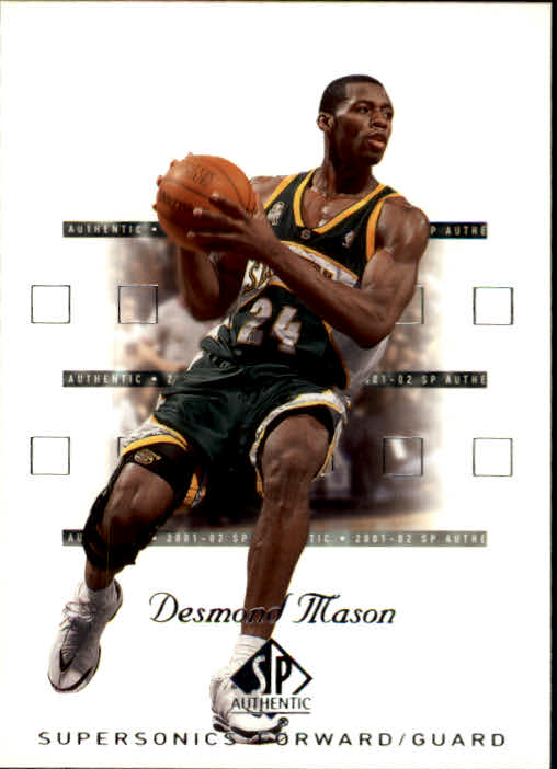 2001-02 SP Authentic Basketball Card Pick - Picture 160 of 224