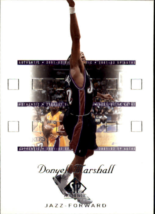 2001-02 SP Authentic Basketball Card Pick - Picture 172 of 224