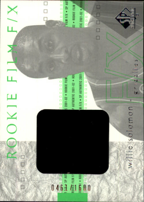 2001-02 SP Authentic Basketball Card Pick - Picture 184 of 224