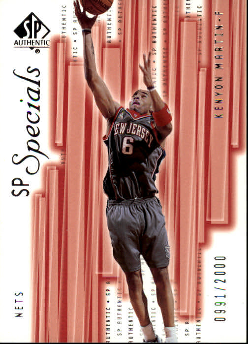 2001-02 SP Authentic Basketball Card Pick - Picture 201 of 224