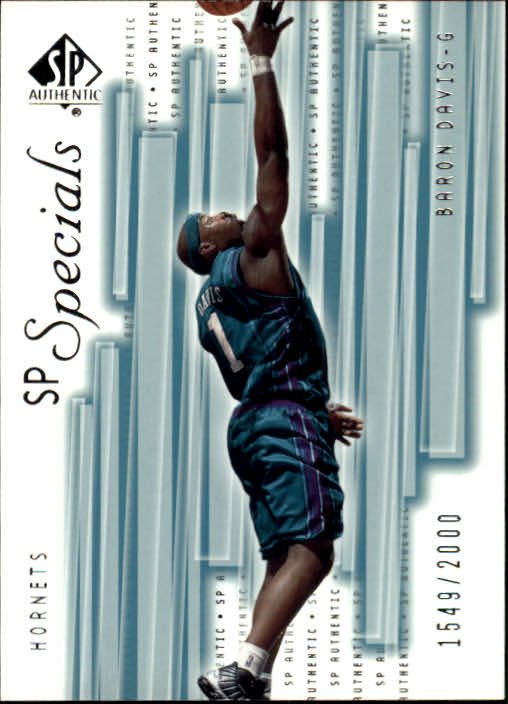 2001-02 SP Authentic Basketball Card Pick - Picture 203 of 224