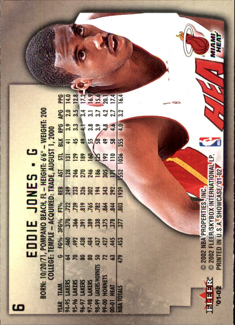 2001/2002 Fleer Showcase Basketball - Picture 9 of 157