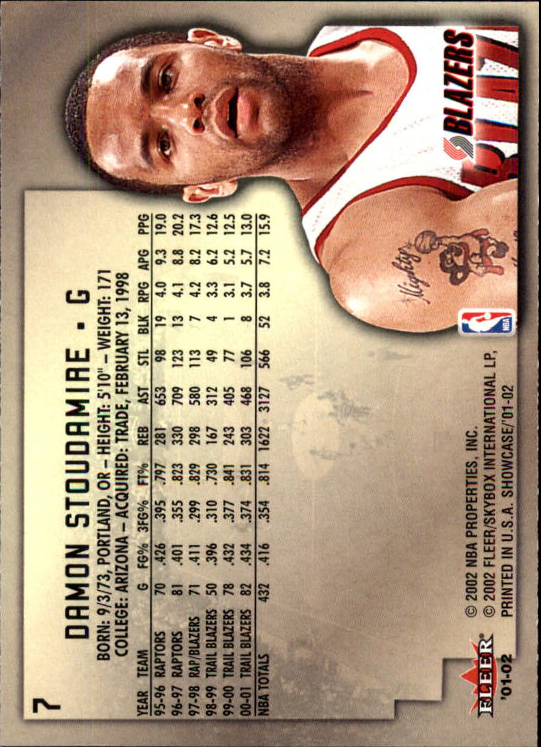 2001/2002 Fleer Showcase Basketball - Picture 11 of 157