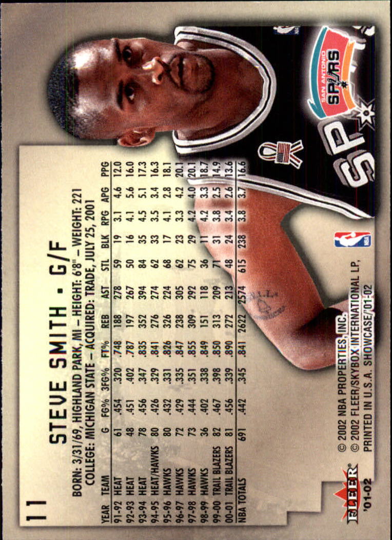 2001/2002 Fleer Showcase Basketball - Picture 19 of 157