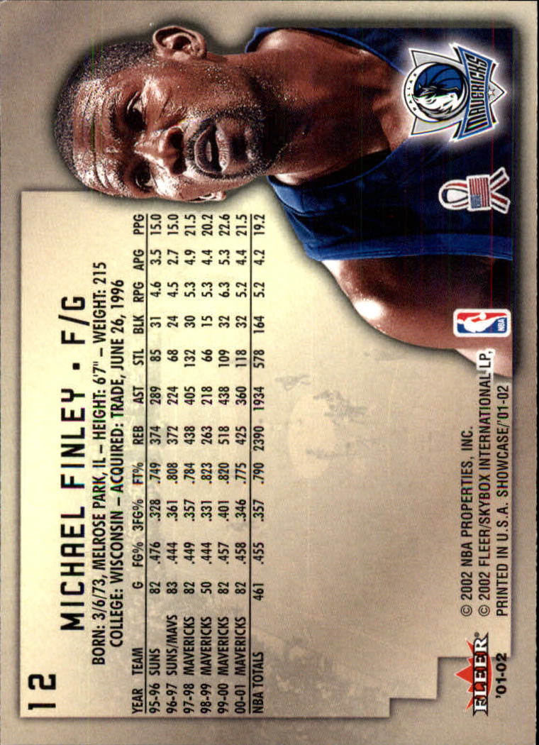 2001/2002 Fleer Showcase Basketball - Picture 21 of 157
