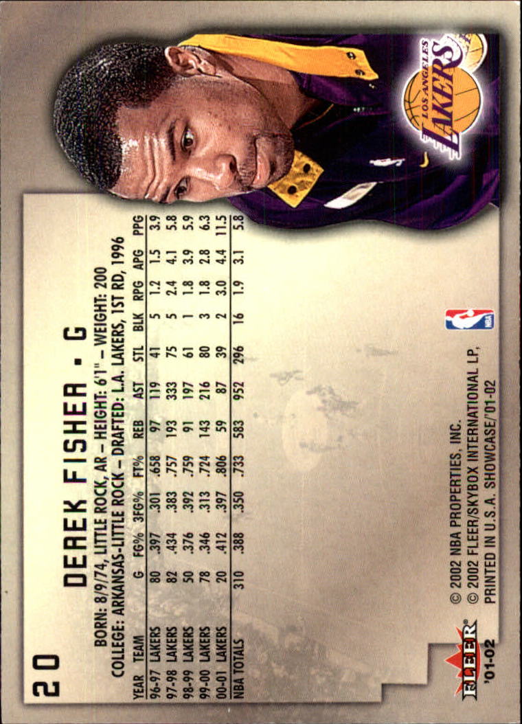 2001/2002 Fleer Showcase Basketball - Picture 31 of 157