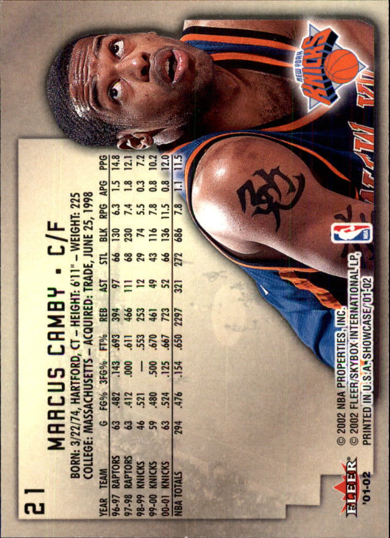 2001/2002 Fleer Showcase Basketball - Picture 33 of 157