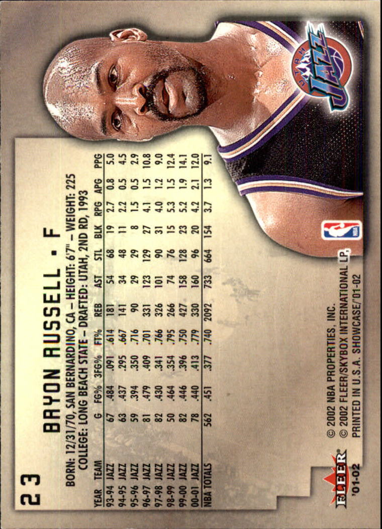 2001/2002 Fleer Showcase Basketball - Picture 37 of 157