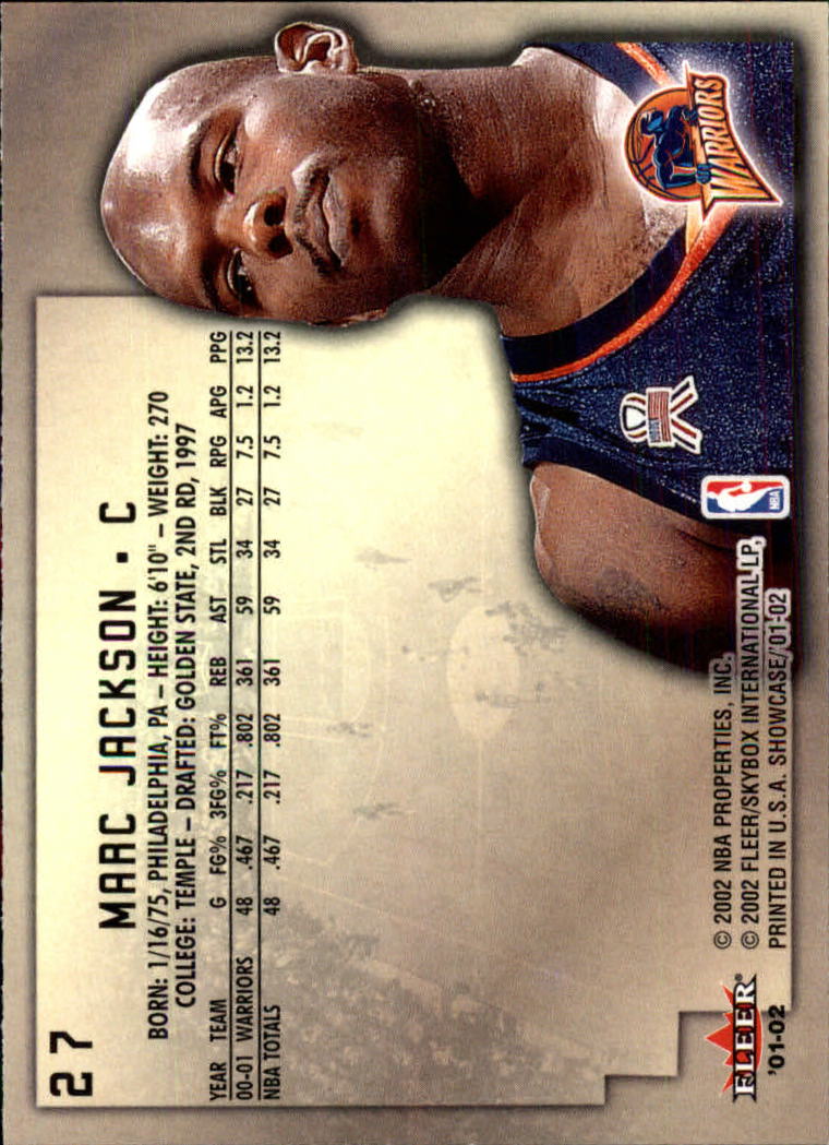 2001/2002 Fleer Showcase Basketball - Picture 45 of 157