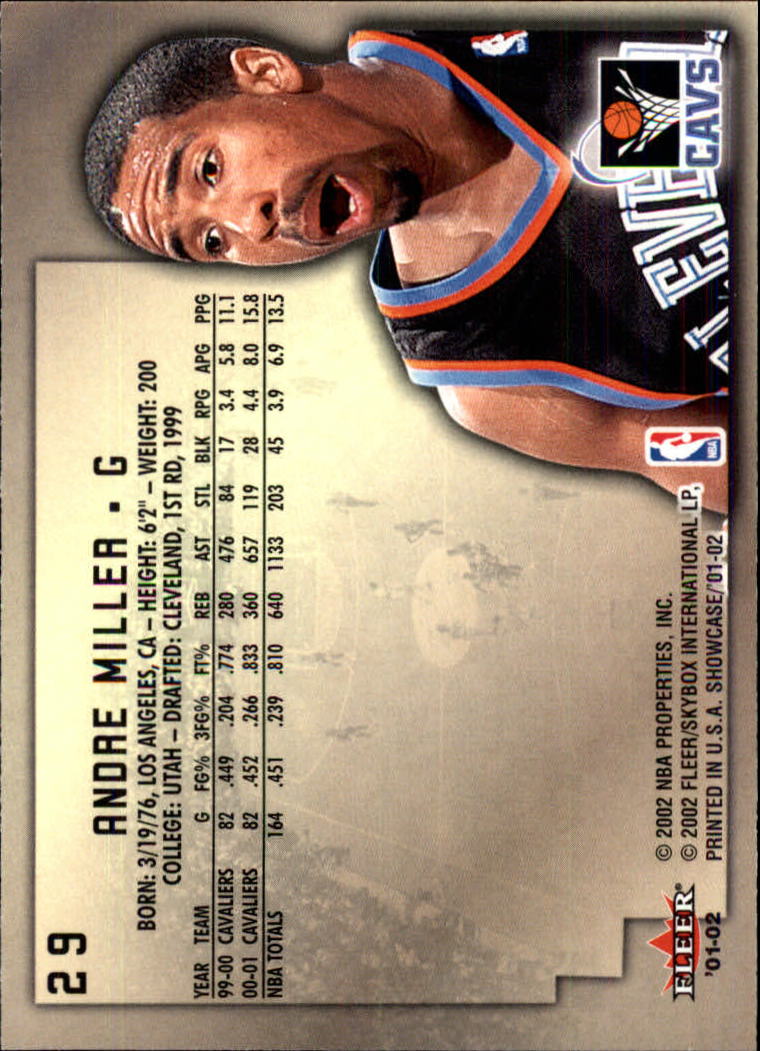 2001/2002 Fleer Showcase Basketball - Picture 49 of 157