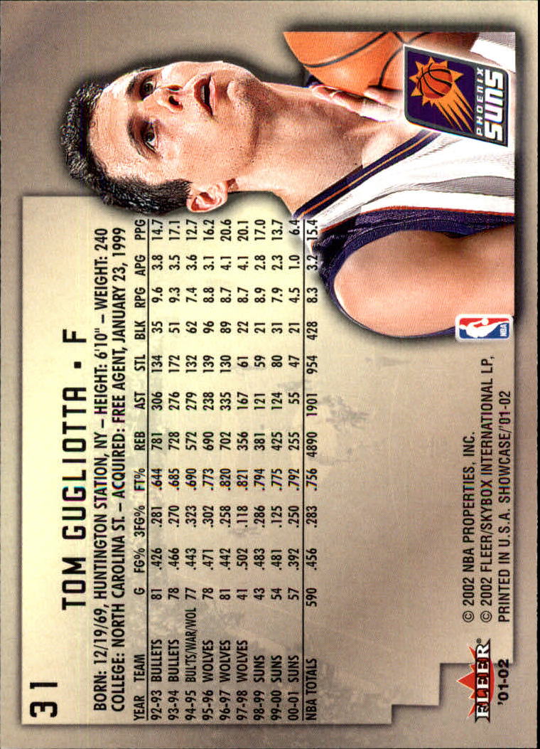 2001/2002 Fleer Showcase Basketball - Picture 53 of 157