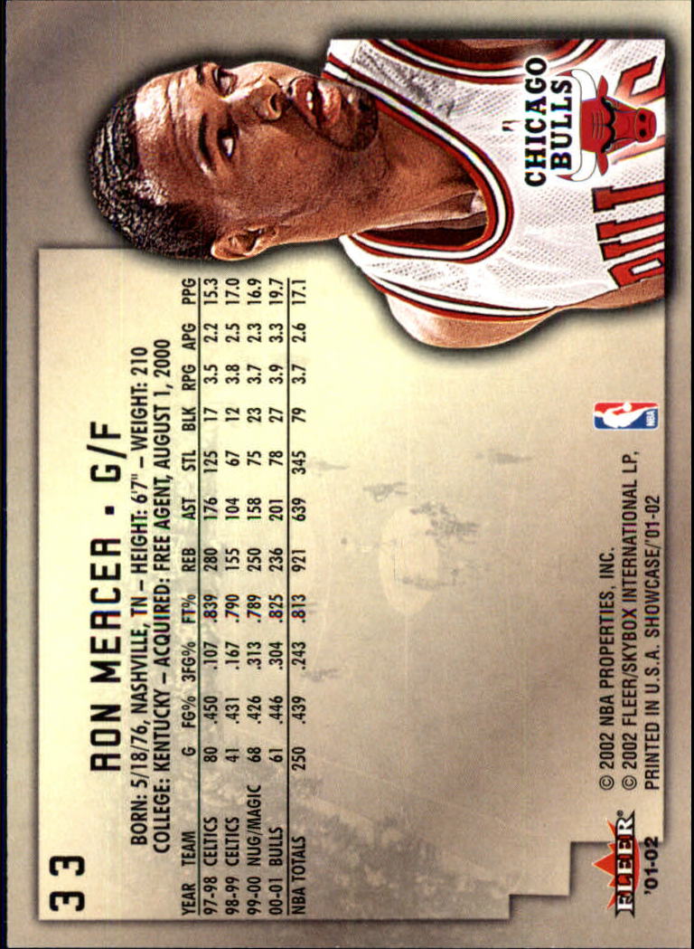 2001/2002 Fleer Showcase Basketball - Picture 55 of 157