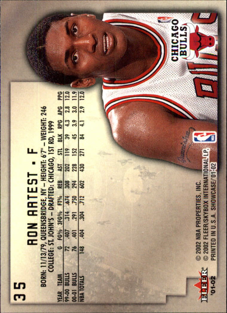 2001/2002 Fleer Showcase Basketball - Picture 59 of 157