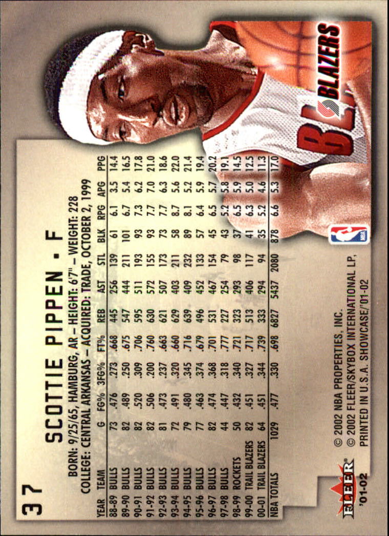 2001/2002 Fleer Showcase Basketball - Picture 63 of 157