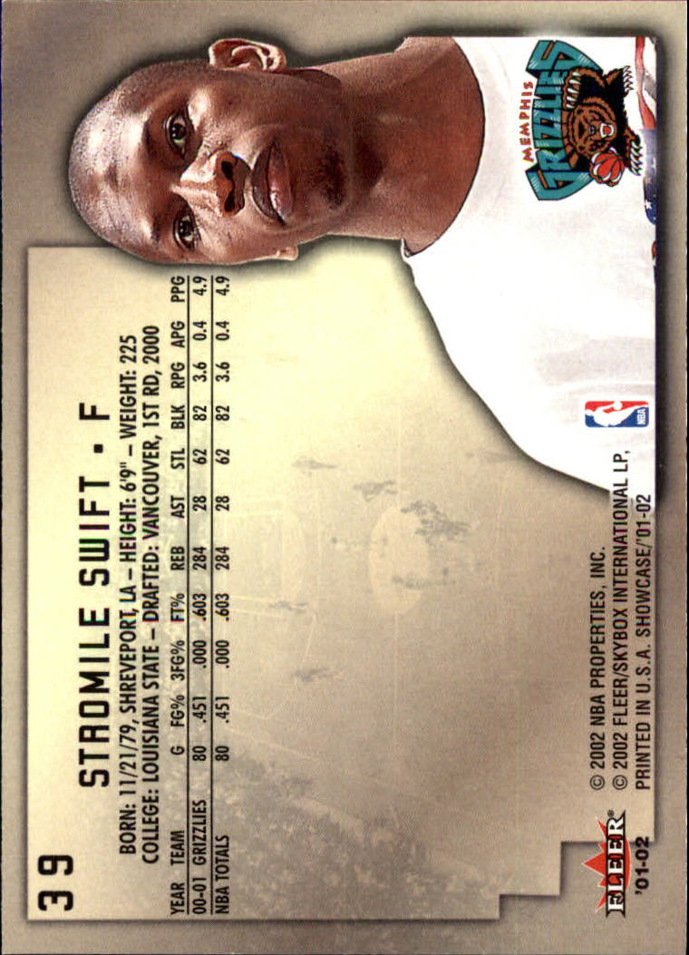 2001/2002 Fleer Showcase Basketball - Picture 65 of 157