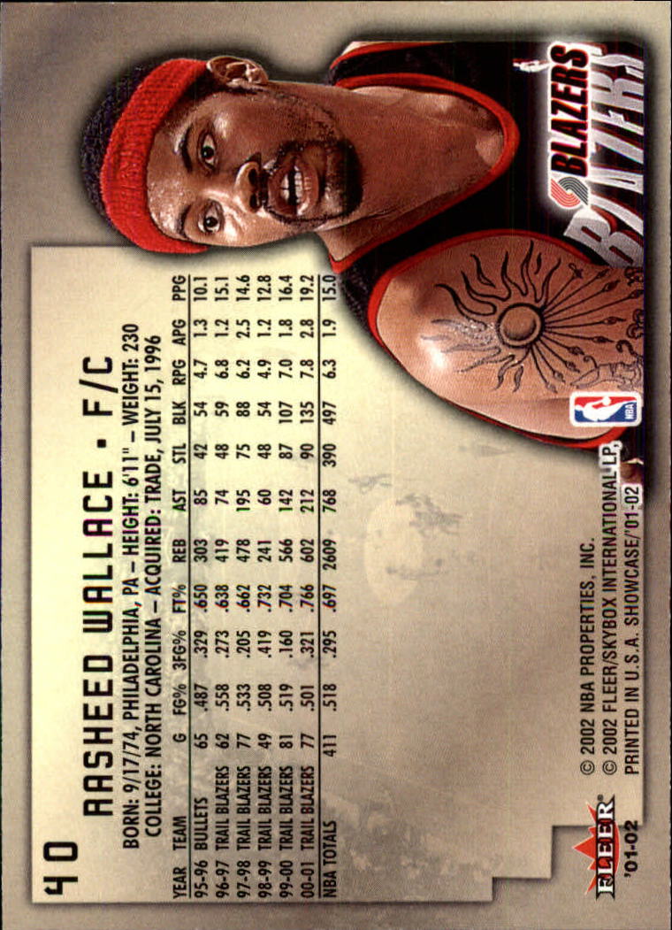 2001/2002 Fleer Showcase Basketball - Picture 67 of 157