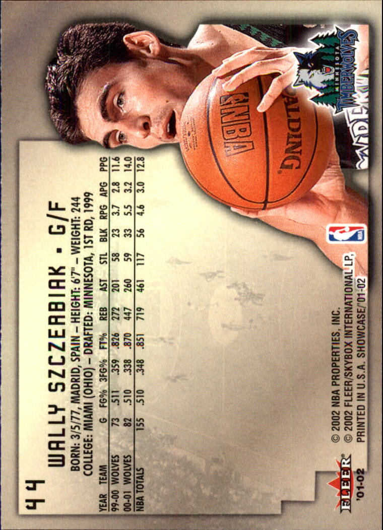 2001/2002 Fleer Showcase Basketball - Picture 75 of 157