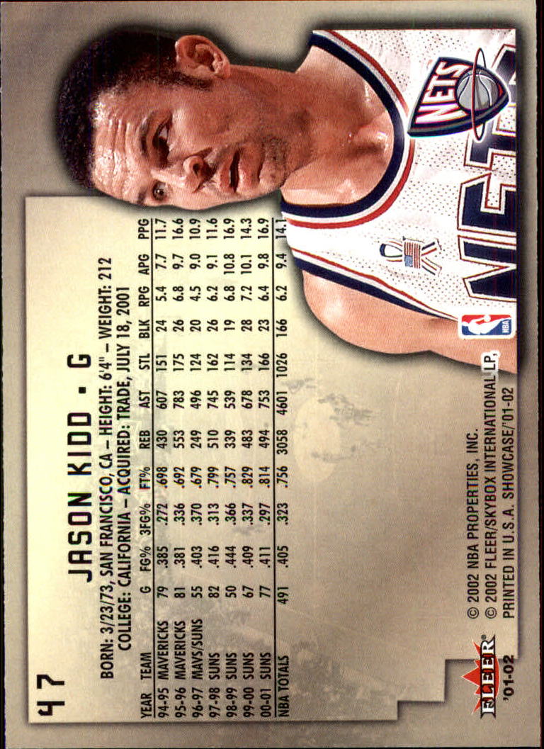 2001/2002 Fleer Showcase Basketball - Picture 81 of 157