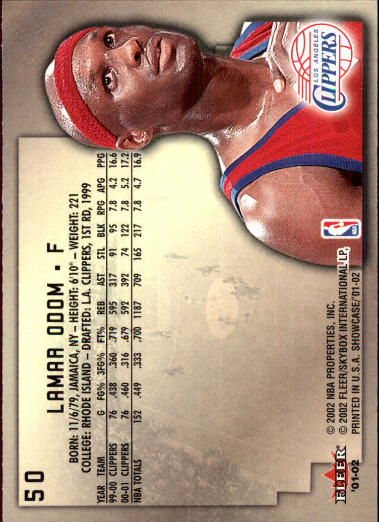 2001/2002 Fleer Showcase Basketball - Picture 87 of 157