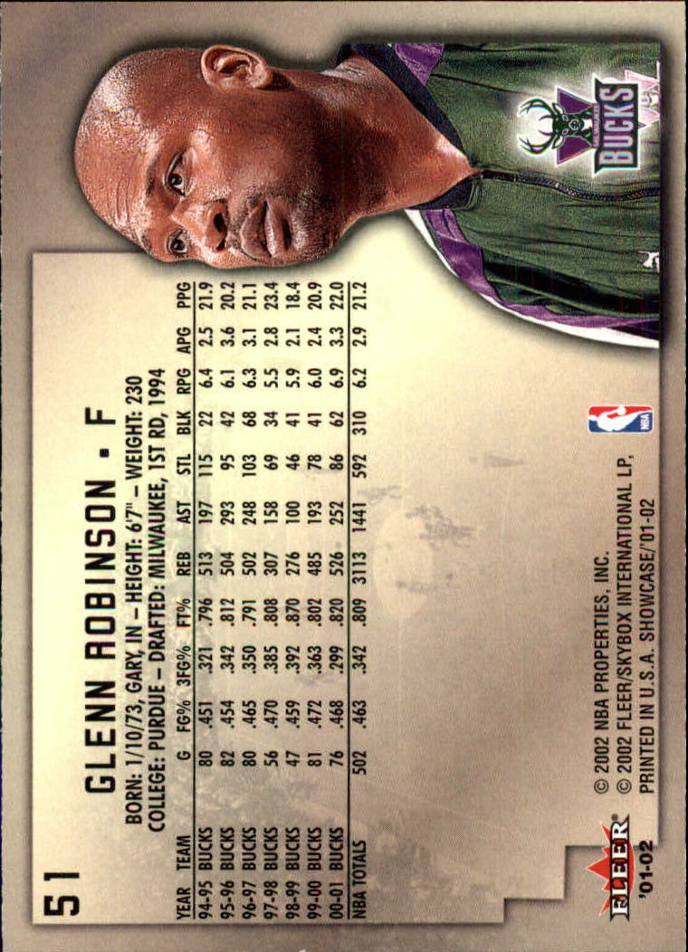 2001/2002 Fleer Showcase Basketball - Picture 89 of 157