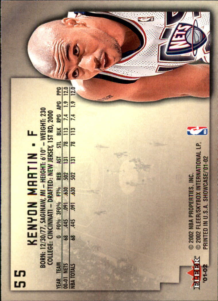 2001/2002 Fleer Showcase Basketball - Picture 97 of 157