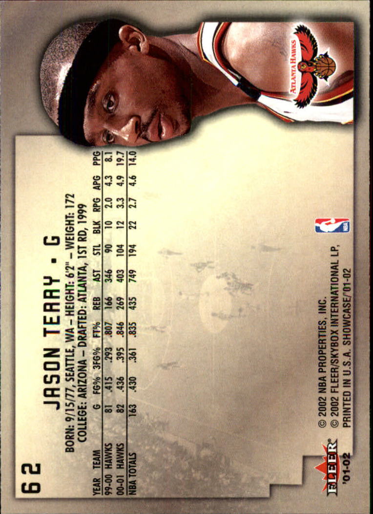 2001/2002 Fleer Showcase Basketball - Picture 111 of 157