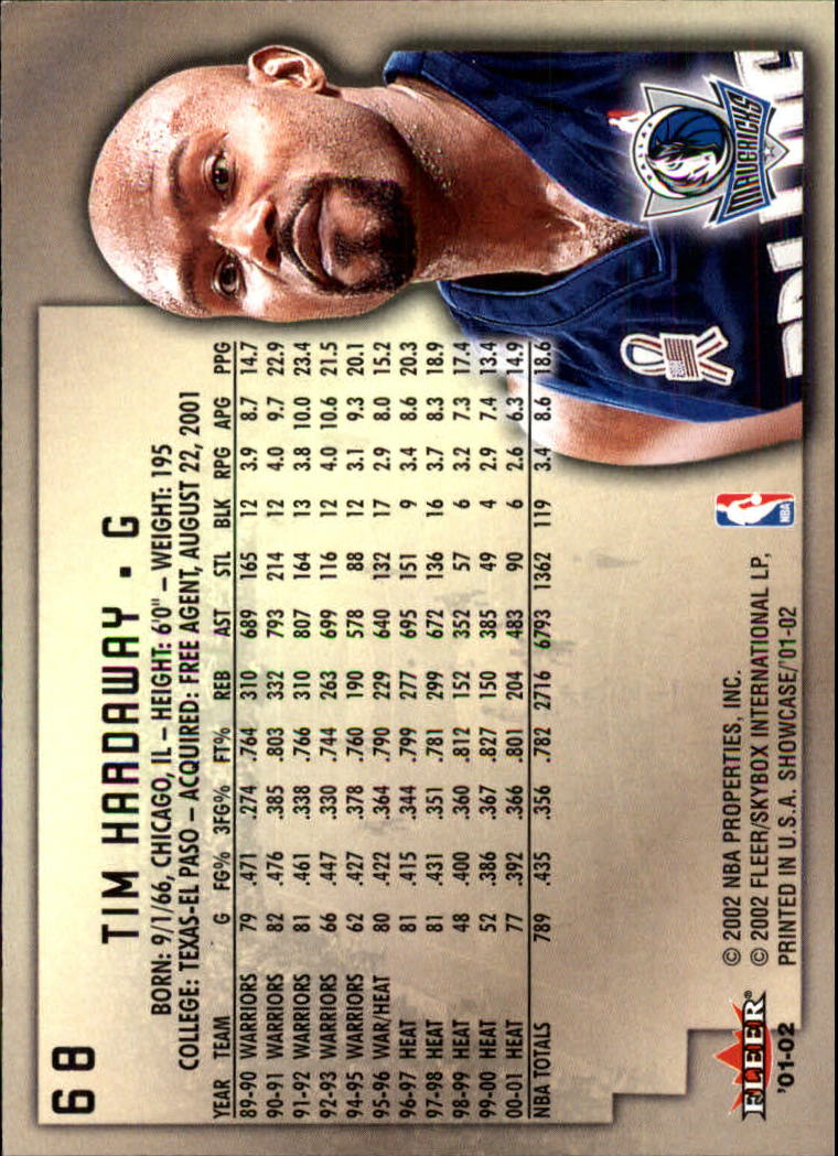 2001/2002 Fleer Showcase Basketball - Picture 123 of 157