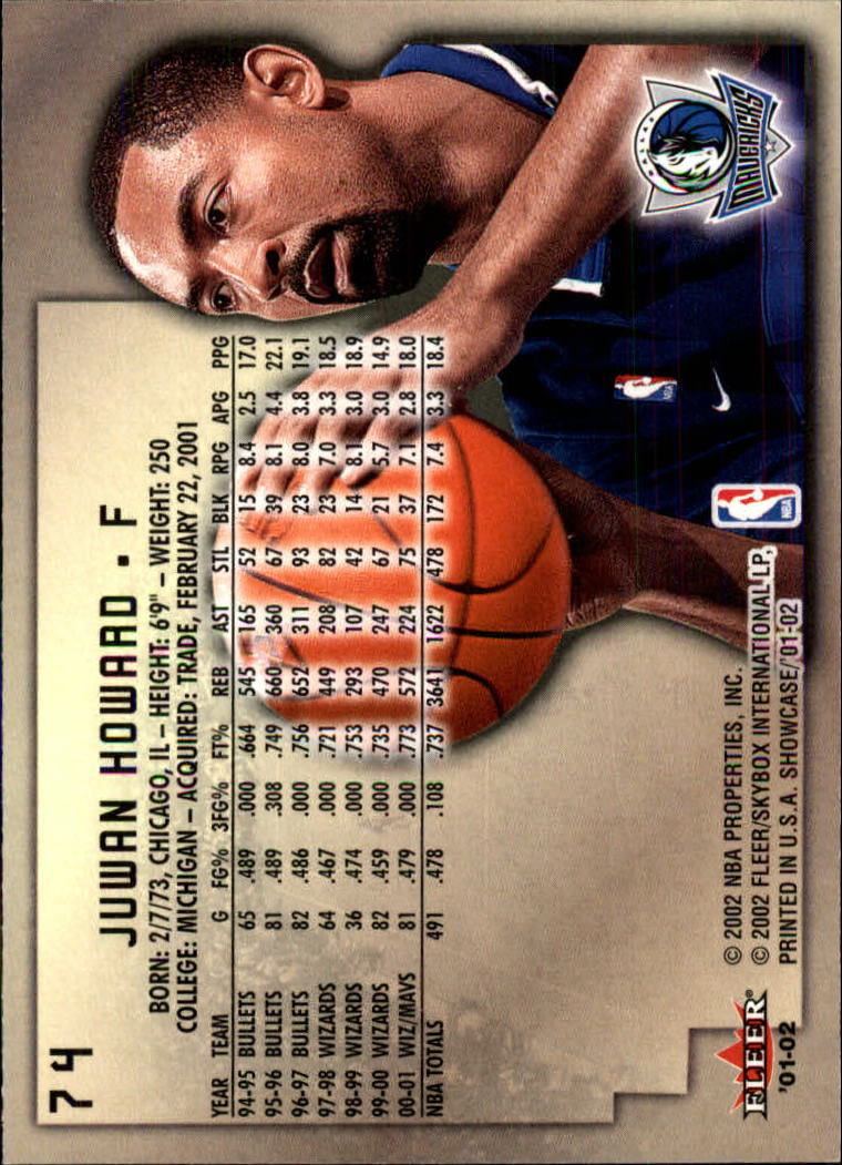 2001/2002 Fleer Showcase Basketball - Picture 133 of 157