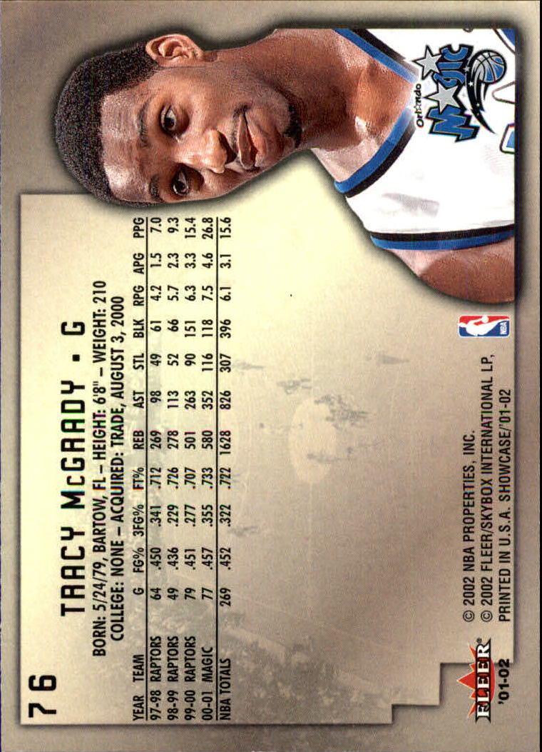 2001/2002 Fleer Showcase Basketball - Picture 137 of 157