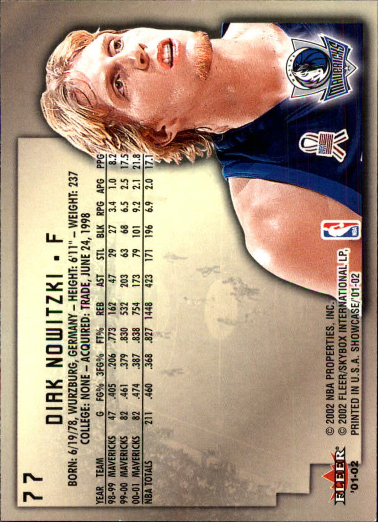 2001/2002 Fleer Showcase Basketball - Picture 139 of 157