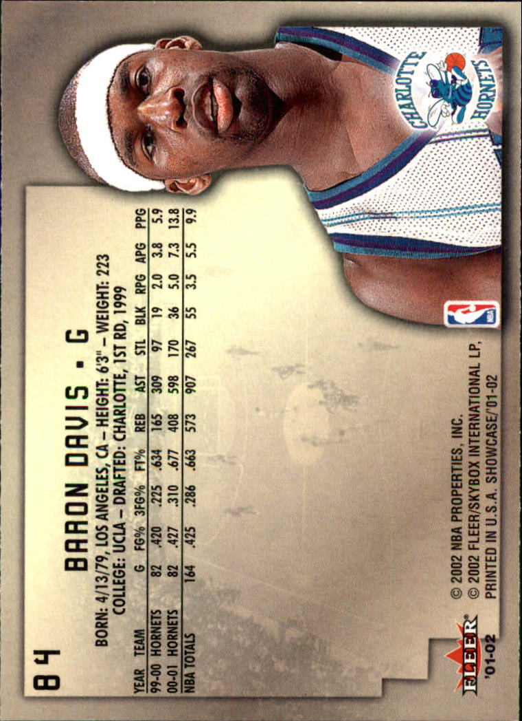 2001/2002 Fleer Showcase Basketball - Picture 151 of 157