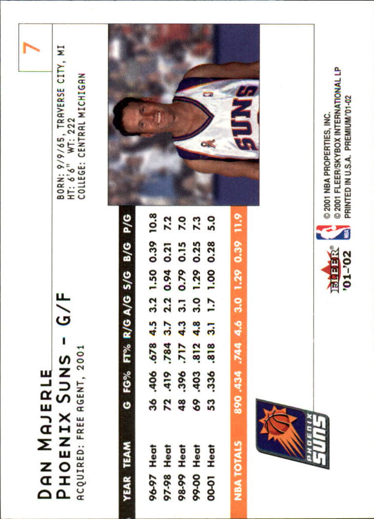 2001/2002 Fleer Premium Basketball - Picture 11 of 313