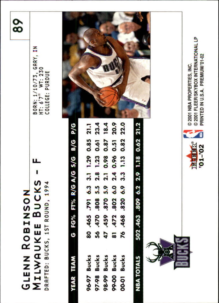 2001/2002 Fleer Premium Basketball - Picture 163 of 313