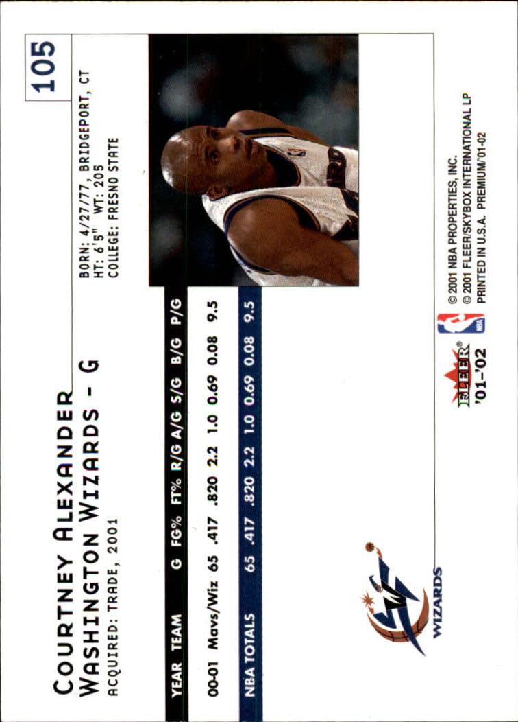 2001/2002 Fleer Premium Basketball - Picture 195 of 313
