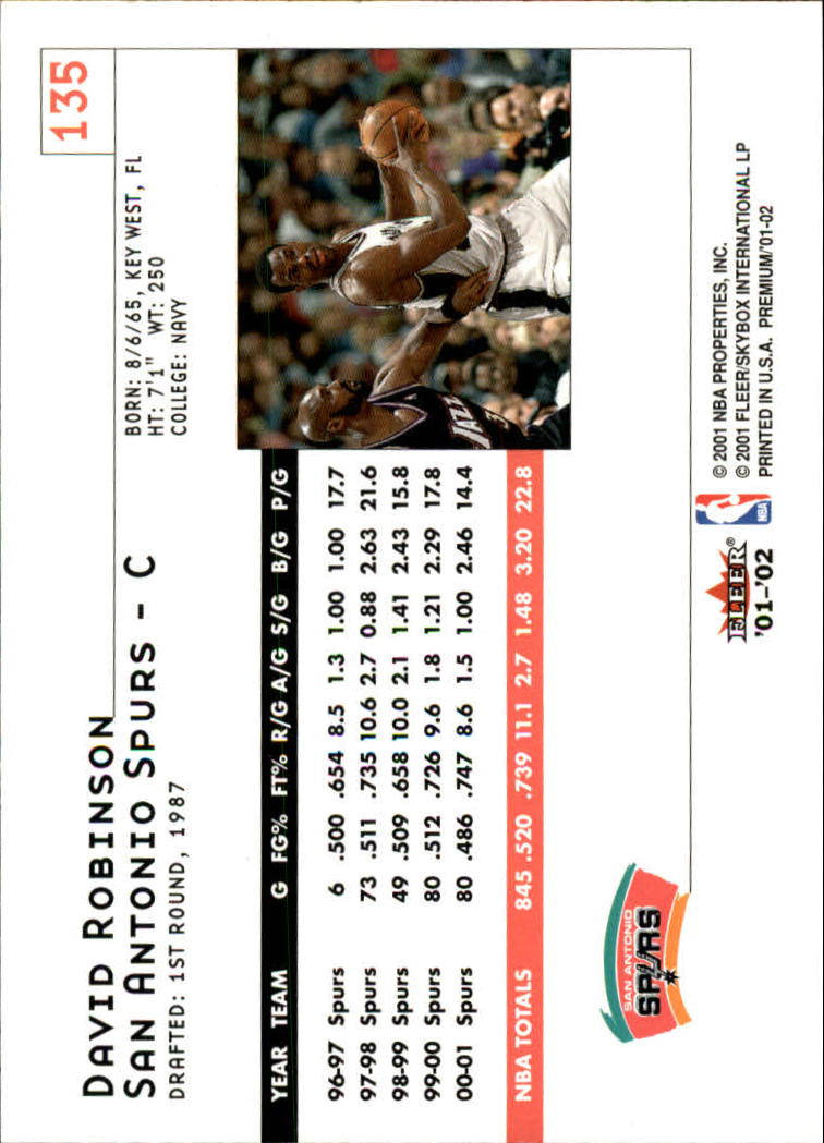 2001/2002 Fleer Premium Basketball - Picture 249 of 313
