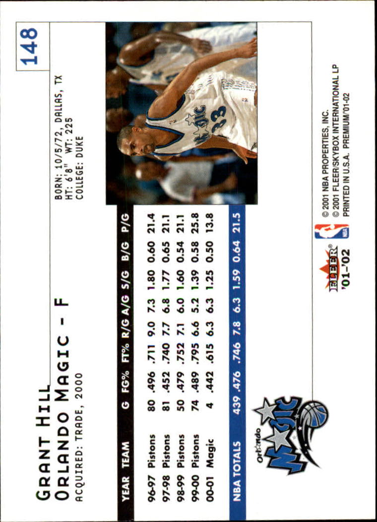 2001/2002 Fleer Premium Basketball - Picture 275 of 313