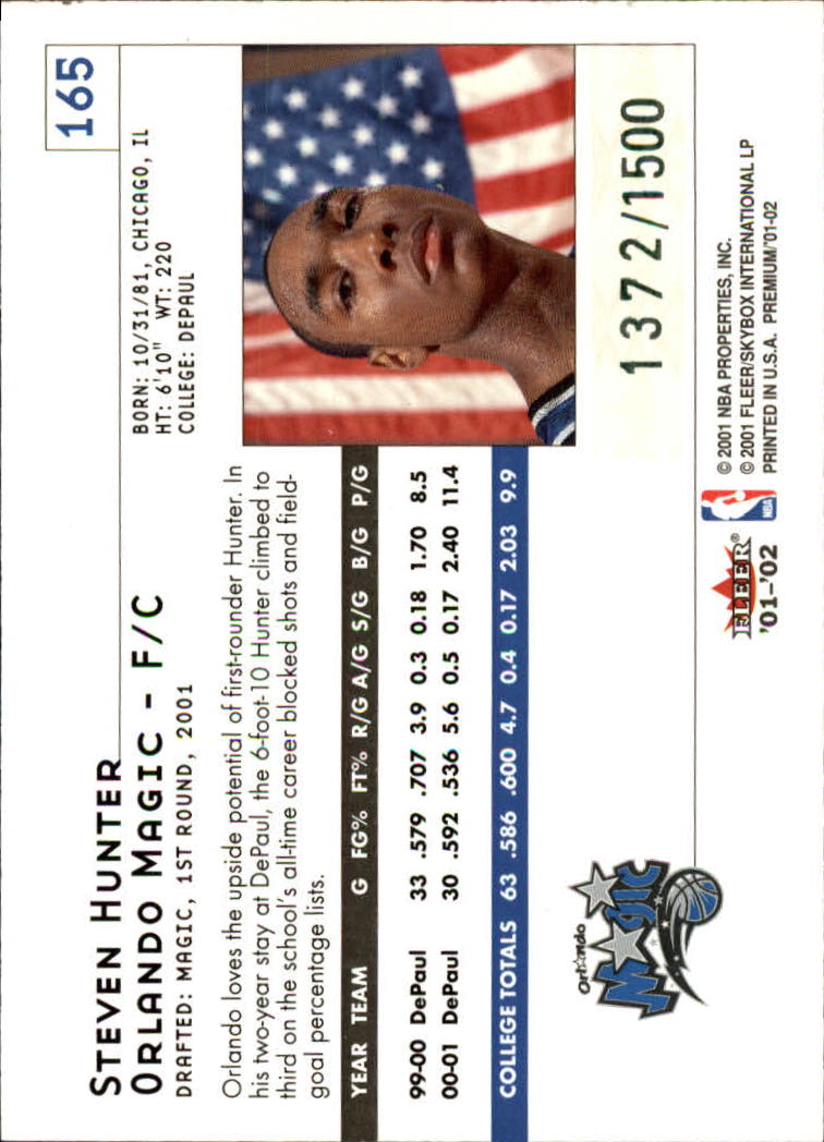 2001/2002 Fleer Premium Basketball - Picture 281 of 313