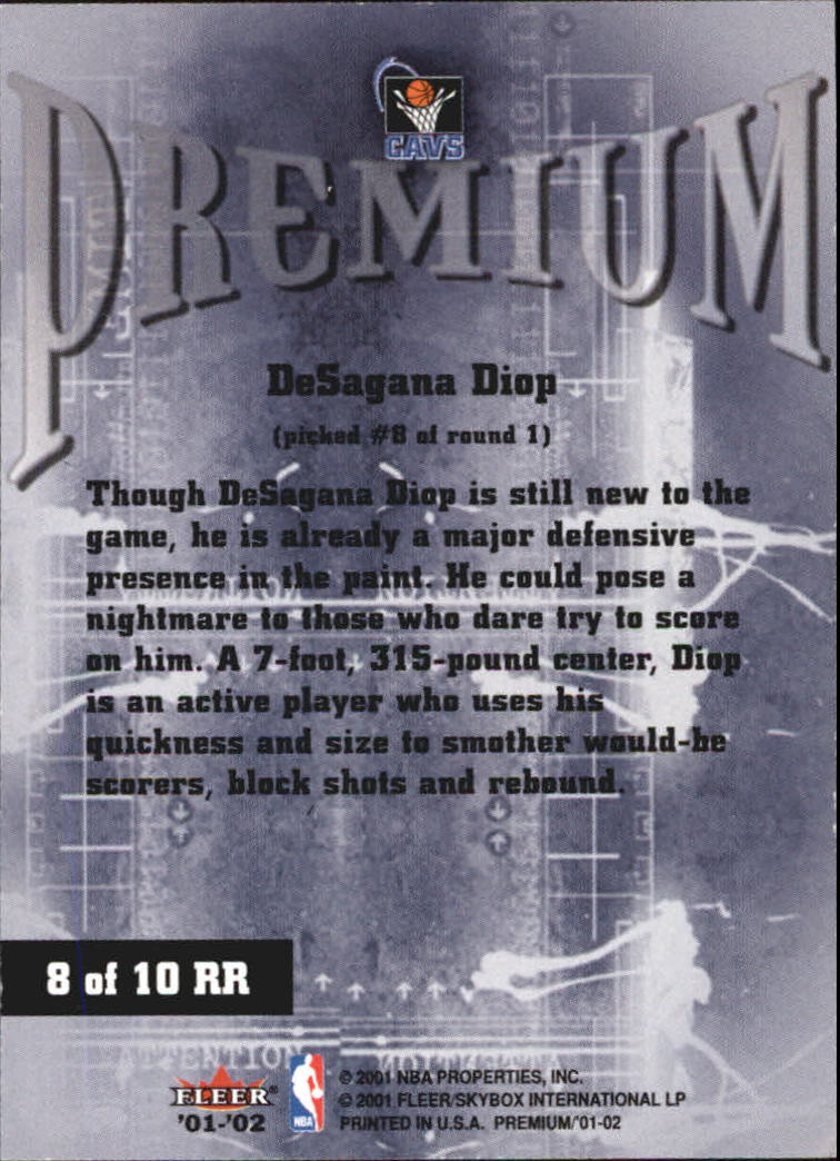 2001/2002 Fleer Premium Basketball - Picture 293 of 313