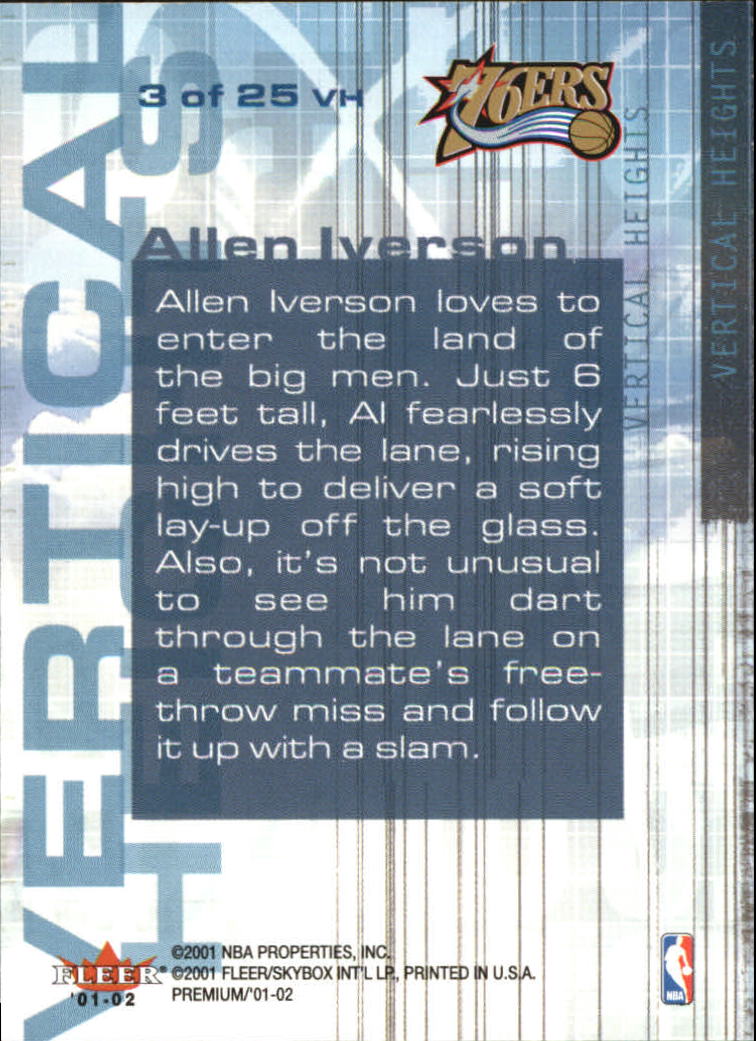 2001/2002 Fleer Premium Basketball - Picture 309 of 313