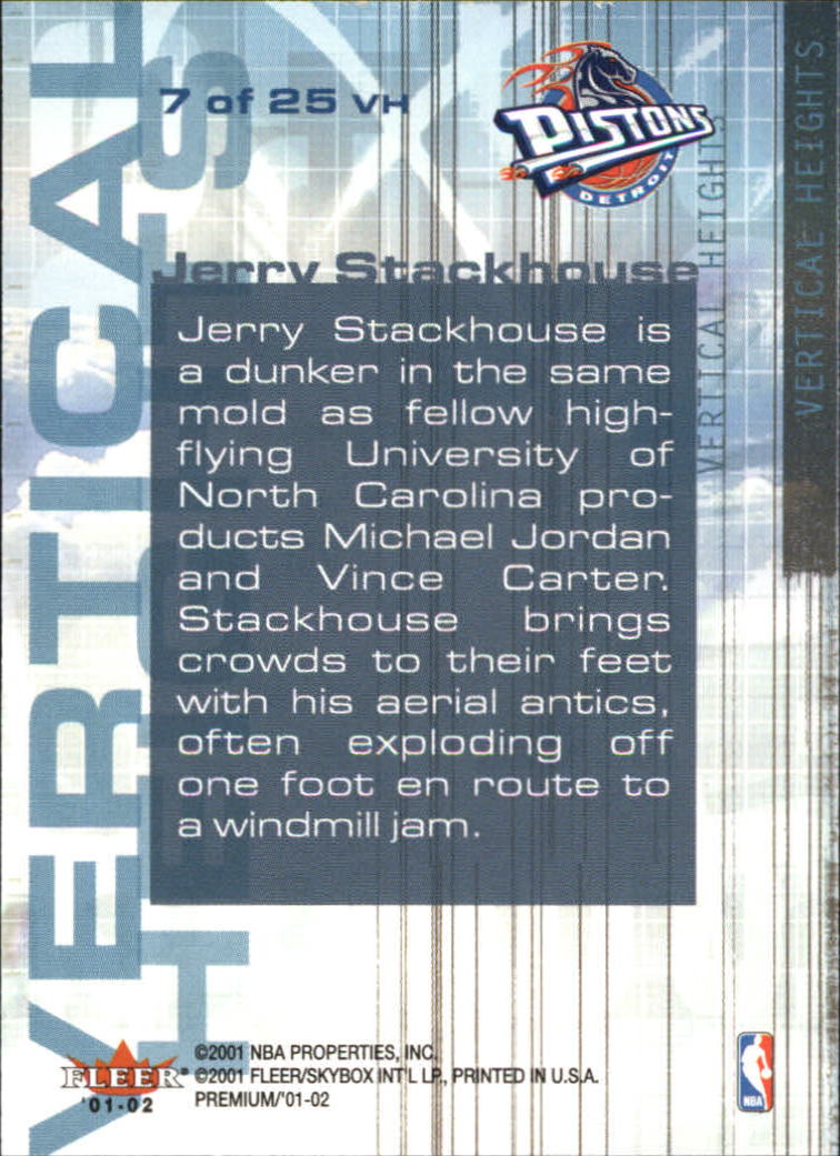 2001/2002 Fleer Premium Basketball - Picture 311 of 313