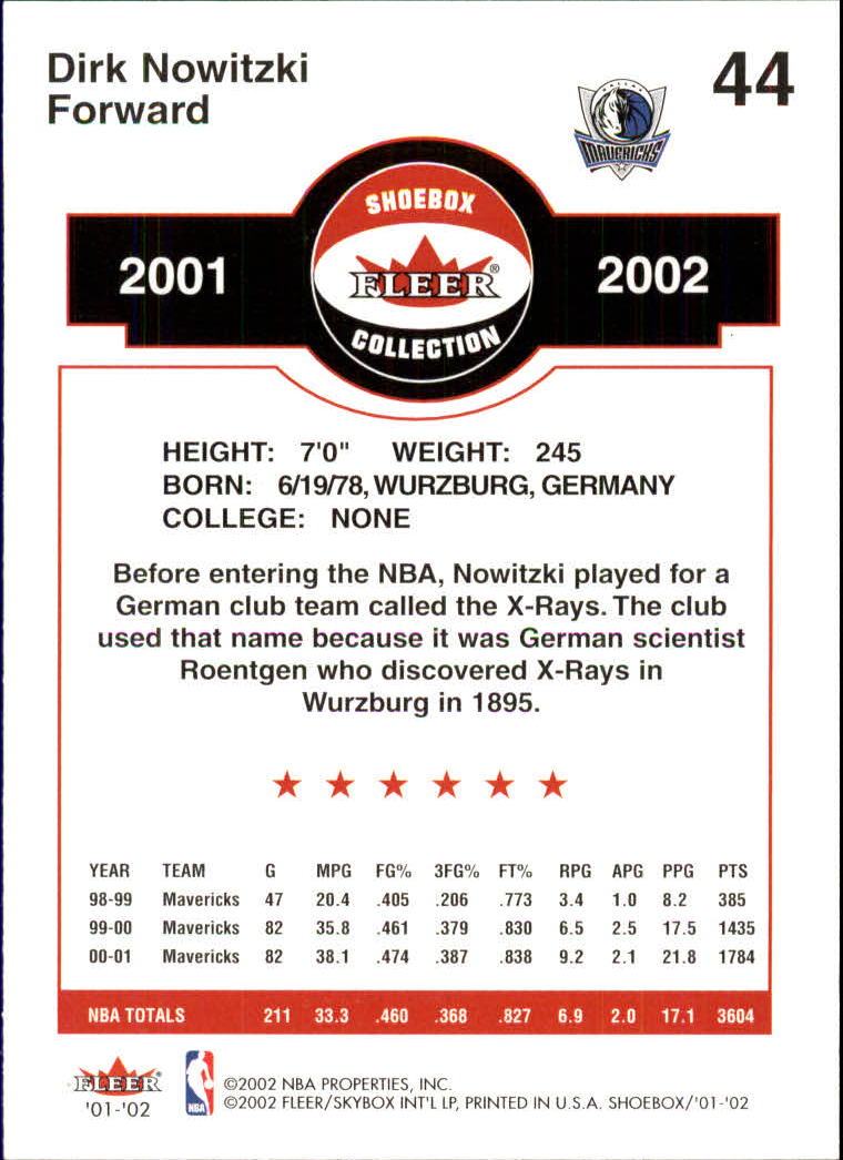 2001/2002 Fleer Shoebox Basketball - Picture 81 of 296