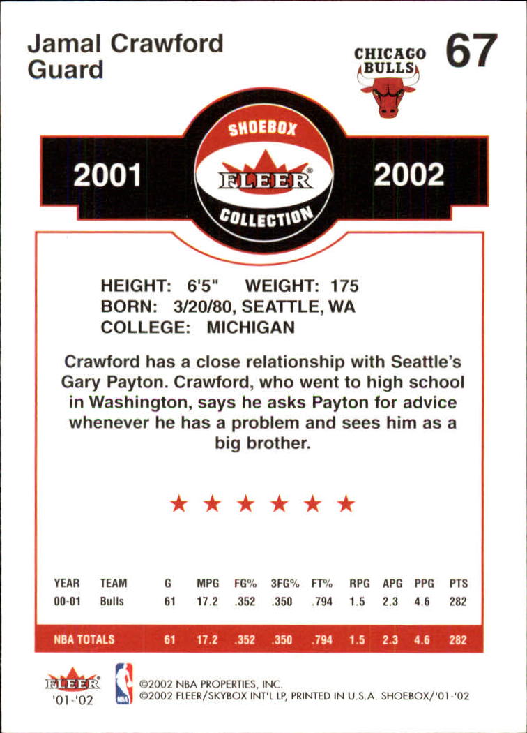2001/2002 Fleer Shoebox Basketball - Picture 119 of 296