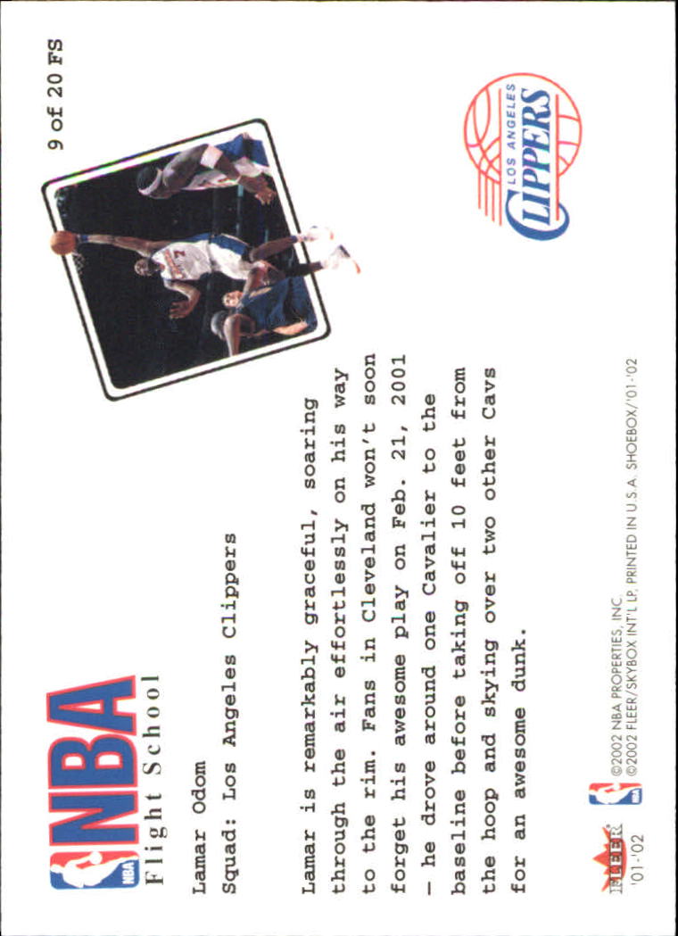 2001/2002 Fleer Shoebox Basketball - Picture 292 of 296