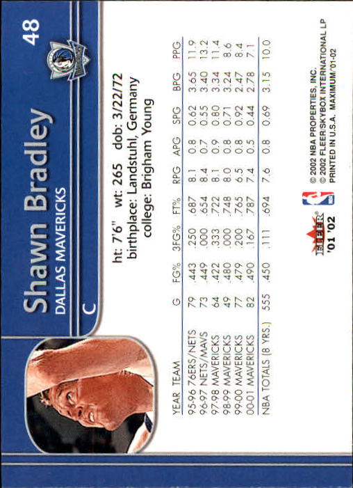 2001/2002 Fleer Maximum Basketball - Picture 31 of 115