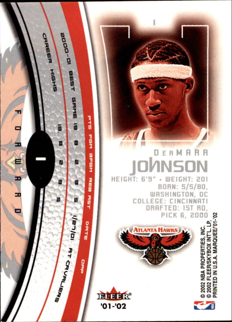 2001/2002 Fleer Marquee Basketball - Picture 3 of 61