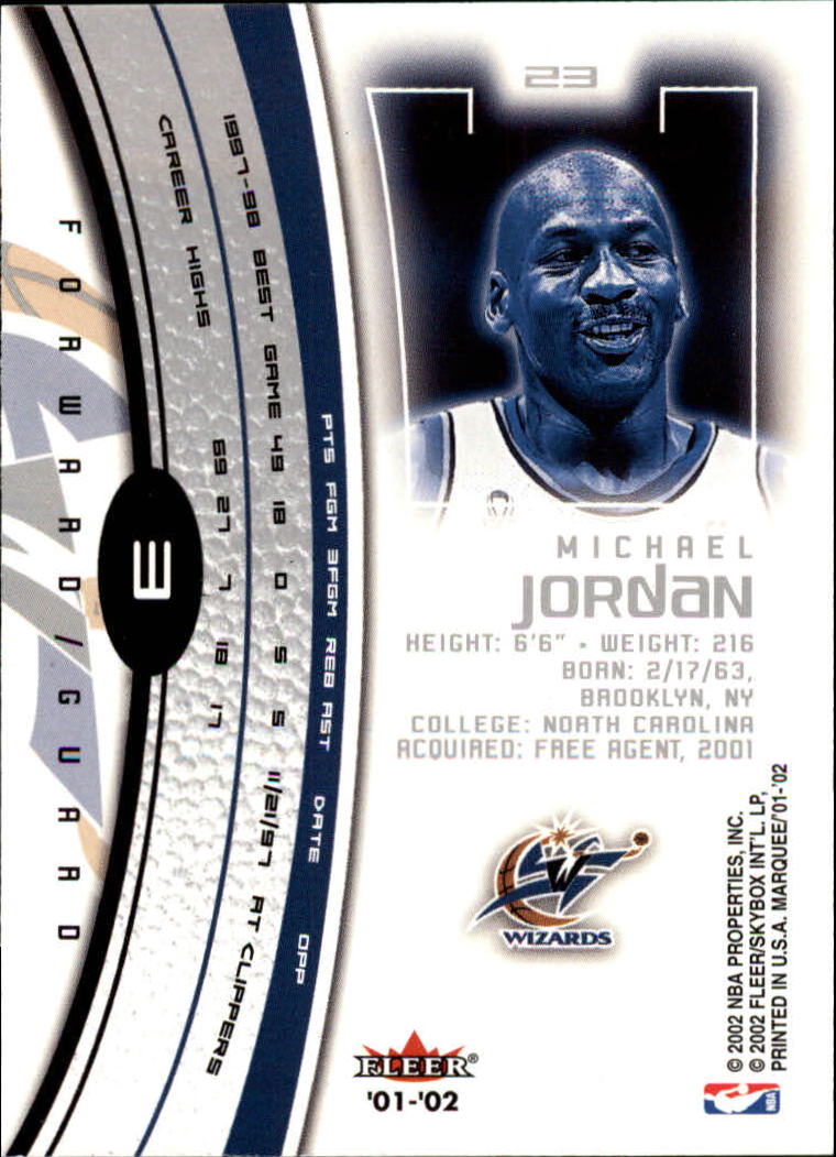2001/2002 Fleer Marquee Basketball - Picture 5 of 61